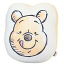クッション くまのプーさん ダイカットクッション ナチュラルプー OR ディズニー モリシタ インテリア マシュマロポップ