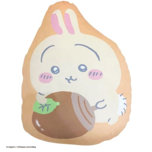 クッション ちいかわ ダイカットクッション うさぎ モリシタ インテリア マシュマロポップのサムネイル