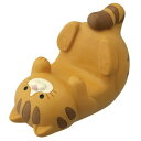 スマホアクセ お卓の猫ちゃん ごろりんスマホスタンド トラ ねこ デコレ かわいい プレゼント マシュマロポップ
