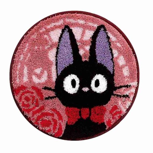 フロアマット 魔女の宅急便 チェアマット とけいとう スタジオジブリ センコー イス用 インテリア かわ..