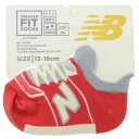 子供用靴下 ニューバランス キッズソックス スニーカーソックス レッド new balance シン NB エヌビー フレンズヒル プレゼント 女の子 男の子 子ども スポーツブランド メール便可 マシュマロポップ