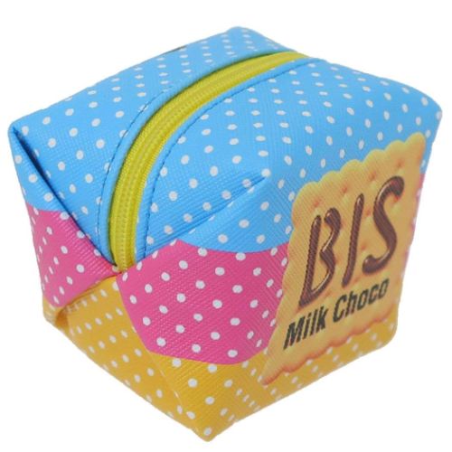ミニポーチ チロルチョコ キューブラブリーポーチ ビスケット お菓子パッケージ ジェイズプランニング 小物入れ マシュマロポップ