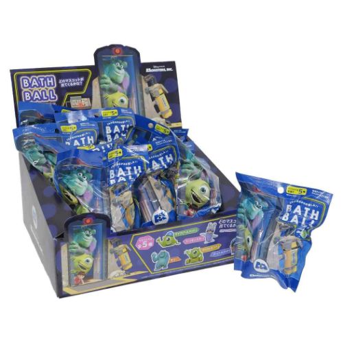 入浴剤 モンスターズインク マスコットが飛び出るバスボール 24個入セット ディズニー ノルコーポレー..