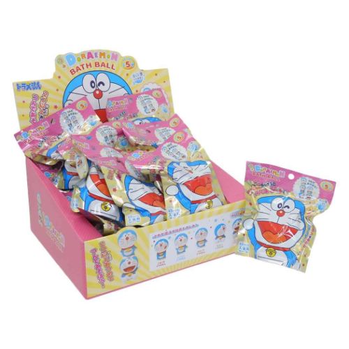 入浴剤 ドラえもん つみドラえもんバスボール 24個入セット 藤子F不二雄 ノルコーポレーション 子供とお風呂 まとめ買い アニメ マシュマロポップ