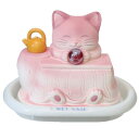 卓上加湿器 アニマルキャット加湿器 ナチュラル素焼き加湿器 ピンク サンアート プレゼント おもしろ雑貨 マシュマロポップ(2)