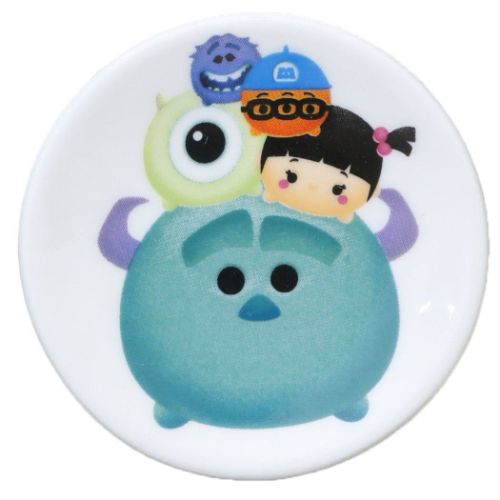 醤油皿 ディズニーツムツム キャラクター豆皿 モンスターズユニバーシティ ディズニー サンアート プレゼント かわいい メール便可 マシュマロポップ