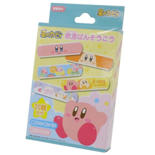 絆創膏 星のカービィ 救急ばんそうこう エスケイジャパン かわいい メール便可 マシュマロポップのサムネイル