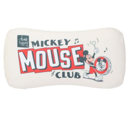 枕 ミッキーマウス ミニリラックスピロー ミッキークラブ D100 ディズニー モリシタ お昼寝枕 ソフト低反発まくら マシュマロポップ