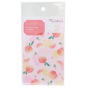 ポケットファイル コハク KOHAKU トウメイポケットシール ピーチ Green Flash おしゃれ 文具 メール便可 マシュマロポップ
