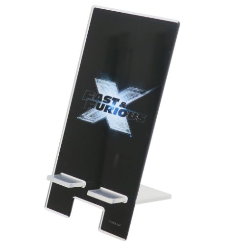 スマホスタンド ワイルドスピード アクリルスマホスタンド ロゴ グルマンディーズ プレゼント かわい ...