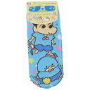 女性用靴下 クレヨンしんちゃん サンリオキャラクターズ レディースソックス タキシードサム 風間くん ブルー サンリオ ジェイズプランニング プレゼント メール...