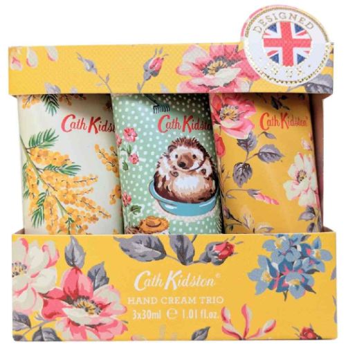 キャスキッドソン ハンドクリーム コスメ雑貨 キャスキッドソン ハンドクリームトリオ ガーデナーズクラブ Cath Kidston 東京堂 ハンドケアギフトセット おしゃれ ギフト プレゼント マシュマロポップ