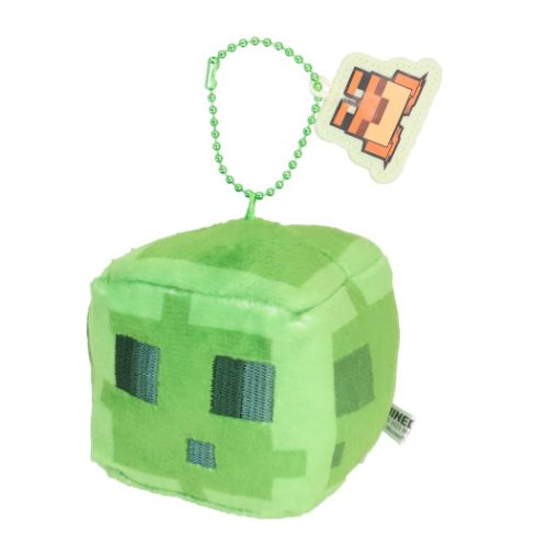 マスコット マインクラフト ボールチェーンマスコット スライム Minecraft ケイカンパニー プレゼント かわいい ミニぬいぐるみ ゲーム マシュマロポップのサムネイル