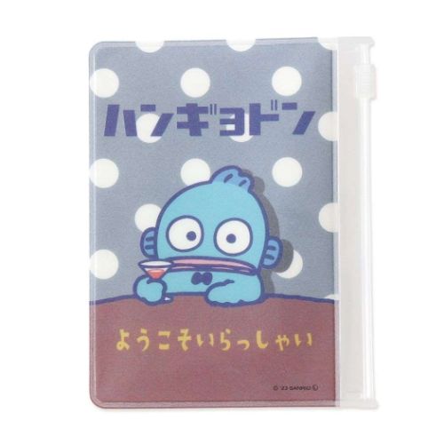 ミニポーチ ハンギョドン スライダーケース ファンシーレトロ サンリオ エムプラン 小物入れ かわいい メール便可 マシュマロポップ