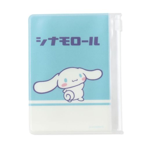 ミニポーチ シナモロール スライダーケース ファンシーレトロ サンリオ エムプラン 小物入れ かわいい ..