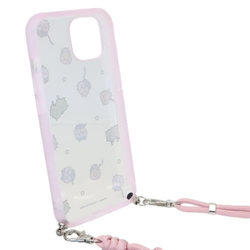 アイフォンケース ちいかわ IIIIfit Loop iPhone 14/13 対応 ケース 総柄 グルマンディーズ スマホカバー メール便可 マシュマロポップ