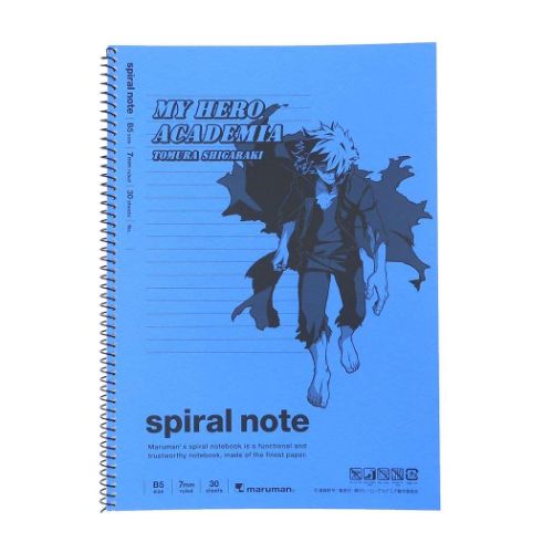 リングノート 僕のヒーローアカデミア B5ノート 死柄木弔 少年ジャンプ ヒサゴ 新学期準備文具 アニメメール便可 マシュマロポップ