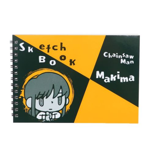 お絵かき帳 チェンソーマン 図案スケッチブック マキマ 少年ジャンプ ヒサゴ お絵かきノート アニメメール便可 マシュマロポップ