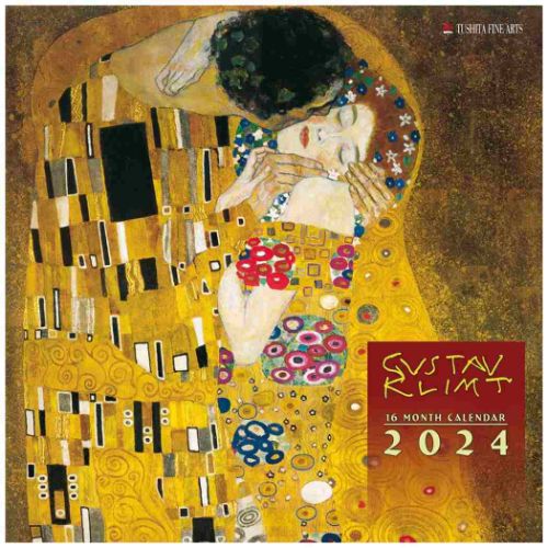 2024 Calendar TUSHITA Ǌ|J_[2024N Gustav Klimt -Women A[g  CeA ߘa6N }V}|bv