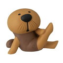 オブジェ アニマルHIGE RACCO ヒゲラッコ ストレッチ デコレ らっこ 動物雑貨 マスコット マシュマロポップ