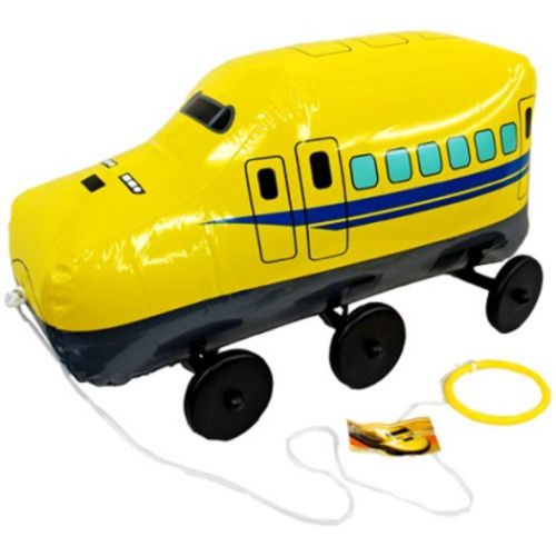 おもちゃ 鉄道バルーントイ おさんぽ新幹線 923形 ドクターイエロー ワンダーランド ビニールトイ 幼児..