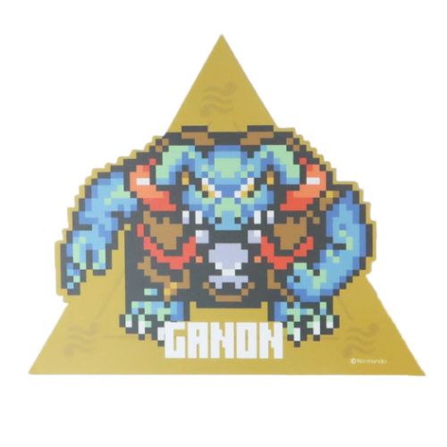 ステッカー ゼルダの伝説 ドットステッカー 5 ガノン エンスカイ シール 耐水耐光 ゲーム Ganon メール便可 マシュマロポップ