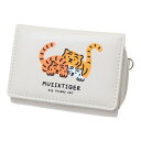 ミニウォレット MUZIK TIGER ムジークタイガー コンパクト財布 三つ折り IV 森本本店 ミニ財布 かわいい マシュマロポップ