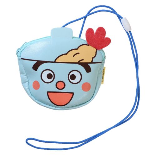 キッズポシェット アンパンマン ミニポシェット てんどんまん 伊藤産業 ネックポーチ 子供用 アニメ マシュマロポップ(4)