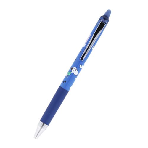 ボールペン スヌーピー フリクションポイントノック0.4 PNCS ブルーブラック ピーナッツ サンスター文具 レトロコミック文具 メール便可 マシュマロポップのサムネイル