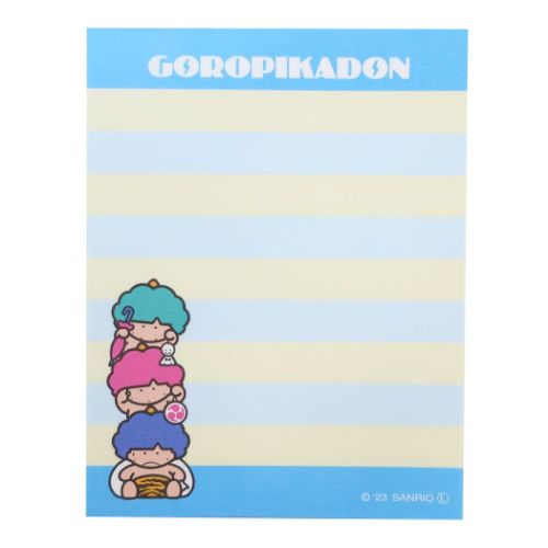 ミニミニメモ ゴロピカドン ミニメモG/Oベーシック サンリオ 山野紙業 メモ帳 メール便可 マシュマロポップ