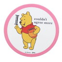 テーブルウェア くまのプーさん 吸水コースター ファニーフェイス PK ディズニー マリモクラフト プレゼント メール便可 マシュマロポップ