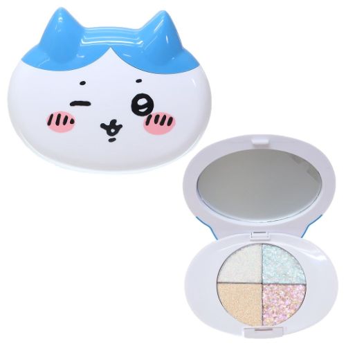 コスメ雑貨 ちいかわ アイシャドウ ハチワレ 04.GLITTER 粧美堂 プレゼント マシュマロポップのサムネイル