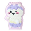 手鏡 ちいかわ ダイカットファブリックミラー 粧美堂 折りたたみミラー コスメ雑貨 メール便可 マシュマロポップ