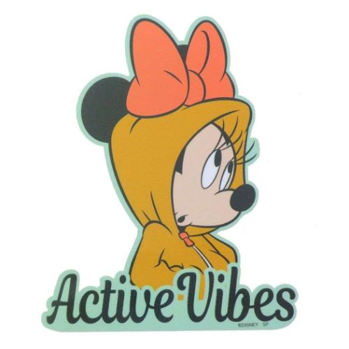 ステッカー ミニーマウス Active Vibes デコれる ディズニー スモールプラネット かわいい メール便可 マシュマロポップ