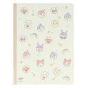 方眼ノート アンパンマン ミニノート フェイス Smile Plus サンスター文具 文具 アニメメール便可 マシュマロポップ