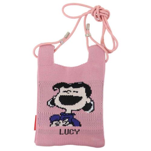 ミニショルダーバッグ スヌーピー IP．ベビールー．PEANUTS-8R ミニマムショルダー Lucy ピーナッツ ル..