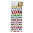 シールシート スマイリーフェイス ドロップシール スマイリーカラフル Smiley Face アクティブコーポレーション デコレーション デコシール メール便可...