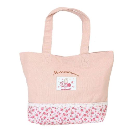 ランチバッグ マロンクリーム ミニトート レッド サンリオ ケイカンパニー ミニバッグ お弁当かばん 手提げかばん メール便可 マシュマロポップのサムネイル