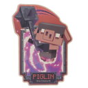 ダイカットシール マインクラフトレジェンズ トラベルステッカー PIGLIN Minecraft Legends エンスカイ 耐水 耐光 ゲームメール便可 マシ...