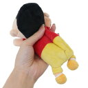 ミニポーチ クレヨンしんちゃん ねそべりダイカットミニポーチ しんちゃん ティーズファクトリー 小物入れ アニメ マシュマロポップ(3)