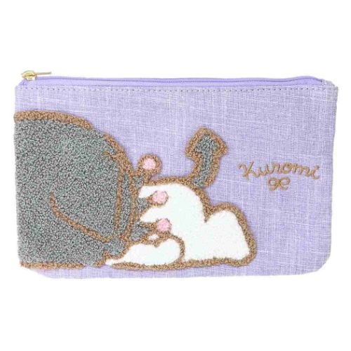 コスメポーチ クロミ サガラ刺繍フラットポーチ だらりん サンリオ ヤスダ通商 化粧ポーチ 小物入れ メール便可 マシュマロポップ コスメポーチ クロミ サガラ刺繍フラットポーチ だらりん サンリオ ヤスダ通商 化粧ポーチ 小物入れ メール便可 マシュマロポップ