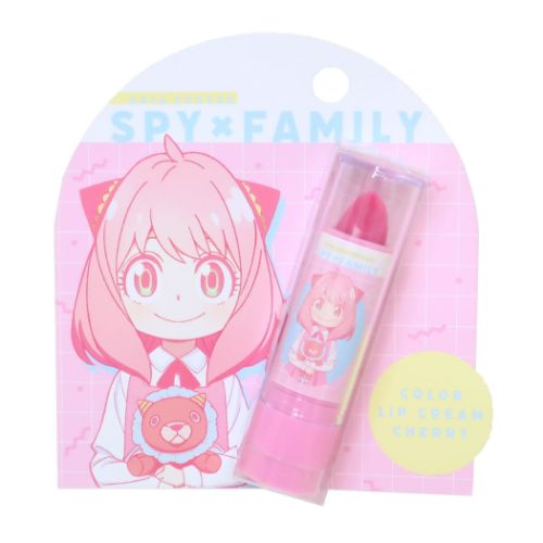 楽天ガールズ雑貨通販マシュマロポップリップクリーム スパイファミリー SPY FAMILY SF色つきリップクリーム C 少年ジャンプ 粧美堂 コスメ雑貨 プチギフト プレゼント アニメメール便可 マシュマロポップ