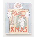 インテリアパネル サンタライトアートボード SANTA&POSTER 北欧 アミナコレクション インテリア LEDライト付き マシュマロポップ