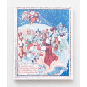 インテリアパネル サンタライトアートボード SANTA&WORLD 北欧 アミナコレクション インテリア LEDライト付き マシュマロポップ