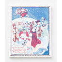 インテリアパネル サンタクロースアートボード SANTA&WORLD 北欧 アミナコレクション インテリア ヨーロッパ雑貨 マシュマロポップ