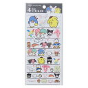 シールシート サンリオキャラクターズ 4サイズステッカー 4SIZE STICKER 3 サンリオ カミオジャパン 手帳デコ メール便可 マシュマロポップ