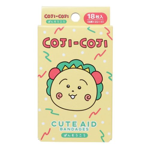 絆創膏 コジコジ ばんそうこう さくらももこ サンタン 救急 アニメメール便可 マシュマロポップのサムネイル