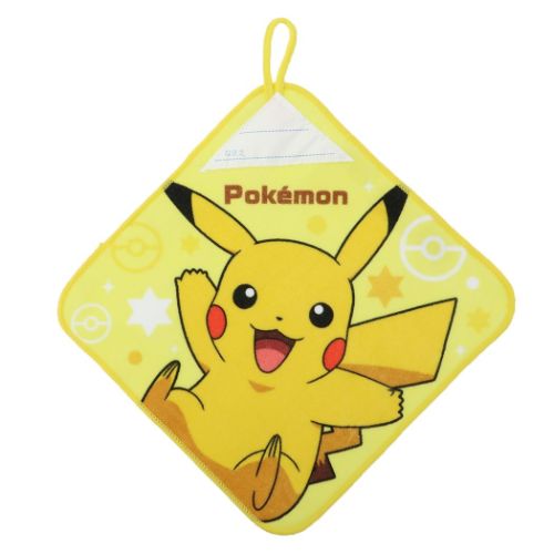 ループタオル ポケットモンスター インクジェットループ付きプチタオル N4244 ポケモン 林タオル 入園入学準備 幼稚園 メール便可 マシュマロポップのサムネイル