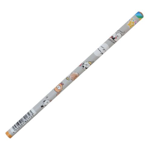 鉛筆 7色鉛筆 おにぎりえなが グレー クーリア 新学期準備文具 かわいい メール便可 マシュマロポップ