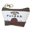ミニポーチ カントリーマアム 三角ミニポーチ チョコまみれ お菓子パッケージ ティーズファクトリー プレゼント マシュマロポップ